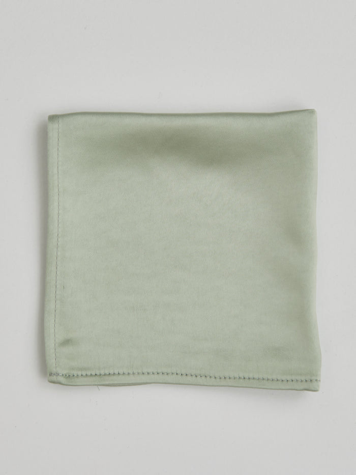 Satin Pocket Square - Sage