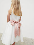 Satin Sash - Blush