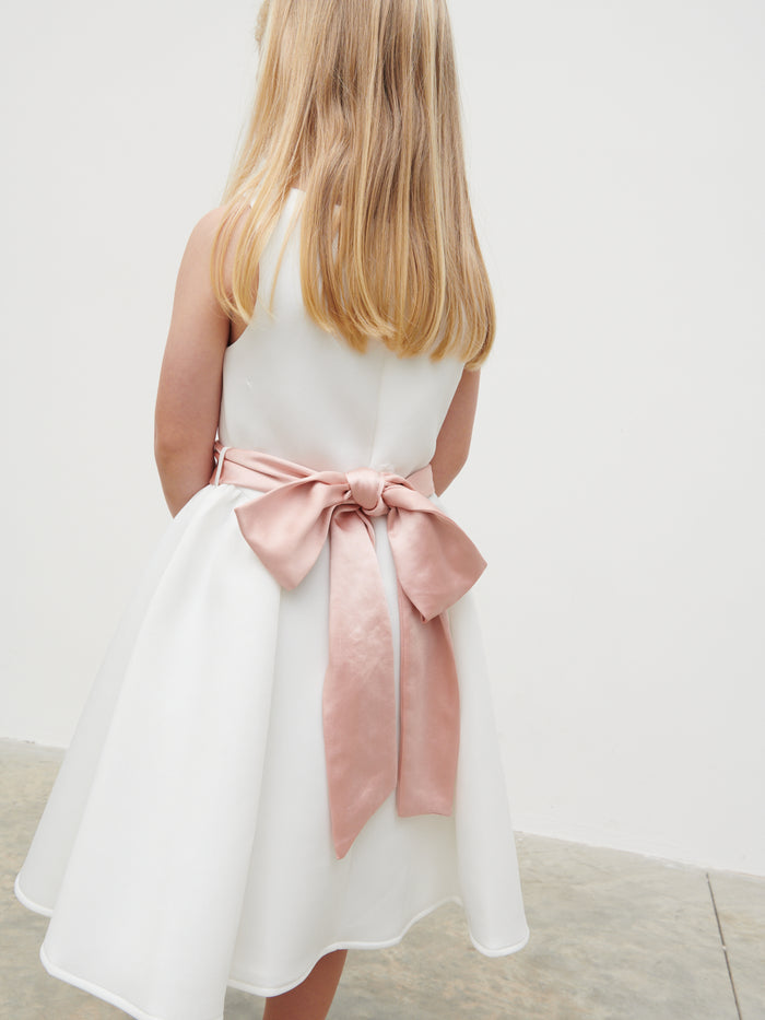 Satin Sash - Blush