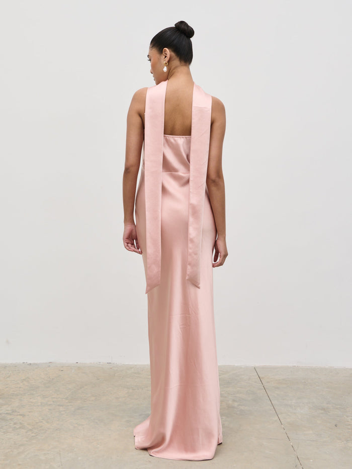 Satin Sash - Blush