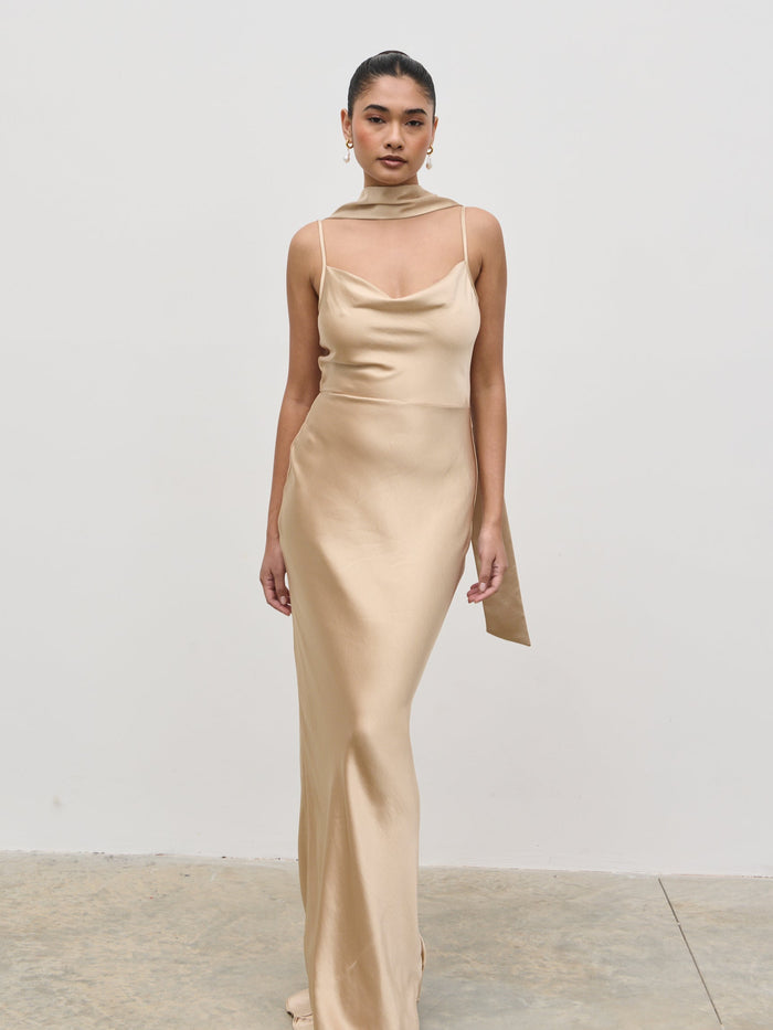 Satin Sash - Bronze