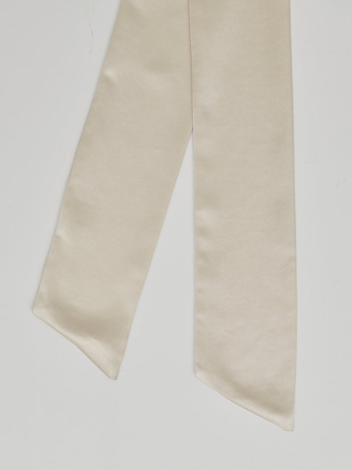 Satin Sash - Champagne
