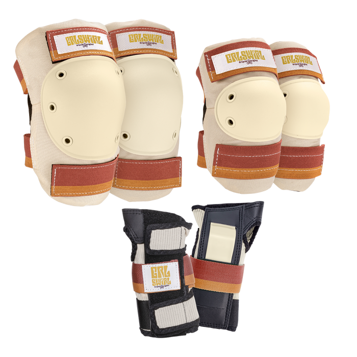 Saver Series Pads 3-Pack - GRLSWIRL Edition - Beige Cream