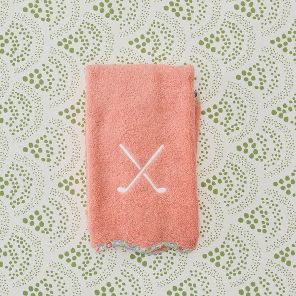 Scalloped Golf Towel | Azalea Liberty Clubs