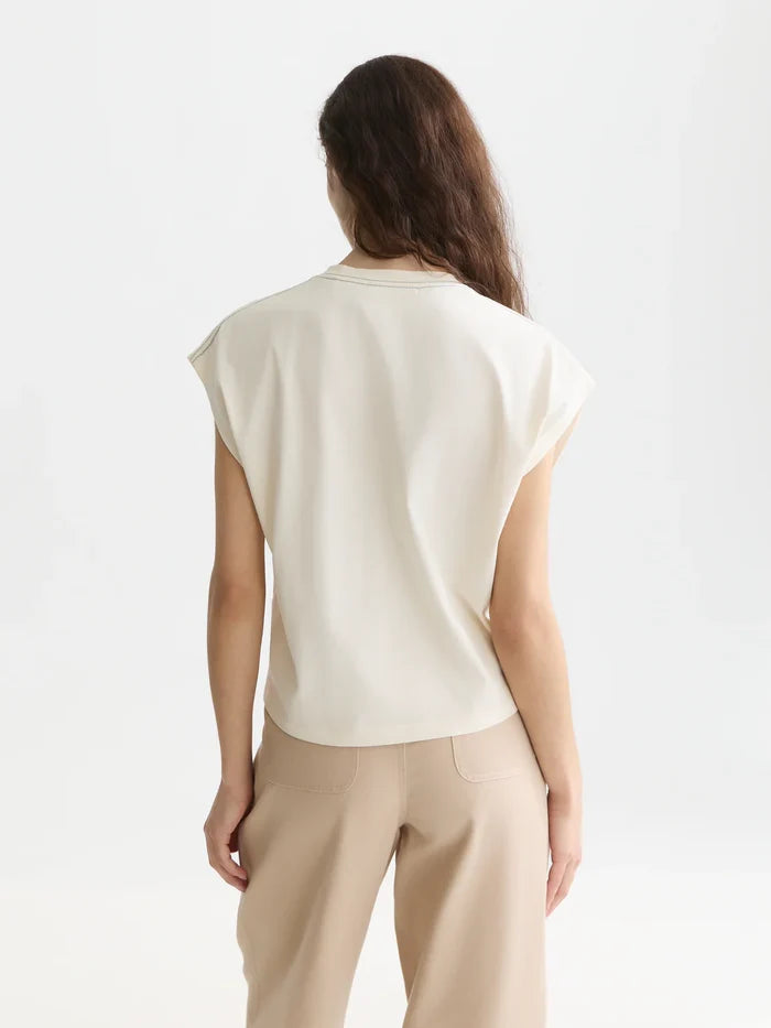 Scotch Soda U9A01622T Twisted Neckline T-shirt
