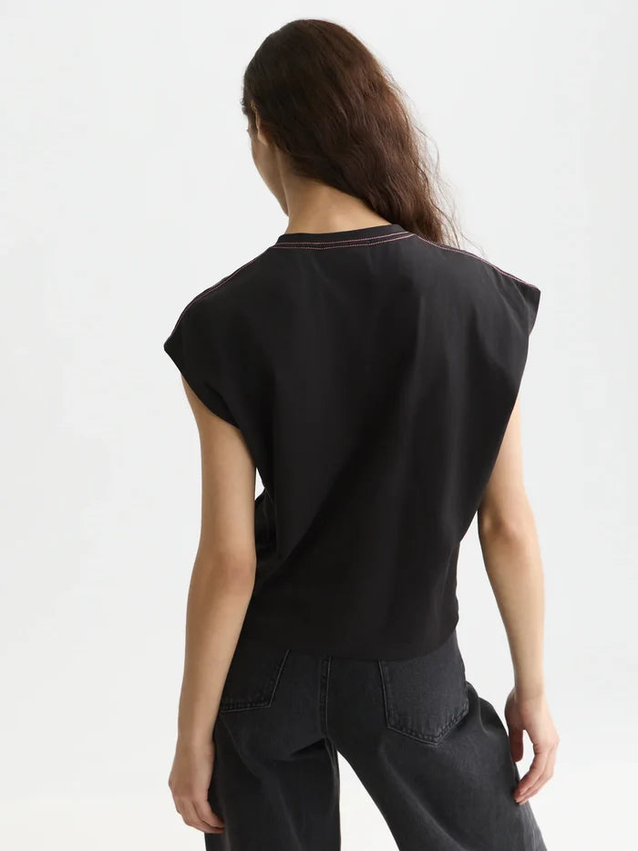 Scotch Soda U9A01622T Twisted Neckline T-shirt