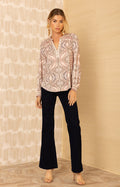 Scout Jersey Top, color-Beige