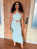 Sea Shore Halter Skirt Set image 0