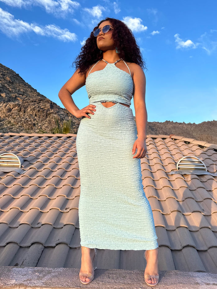 Sea Shore Halter Skirt Set image 2