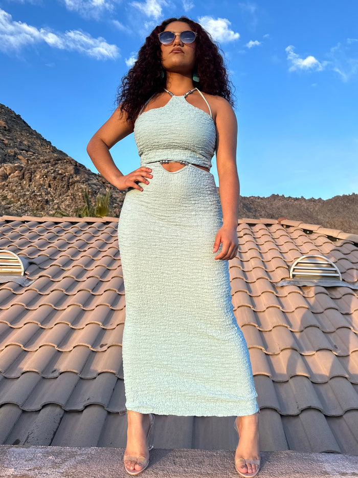 Sea Shore Halter Skirt Set image 5