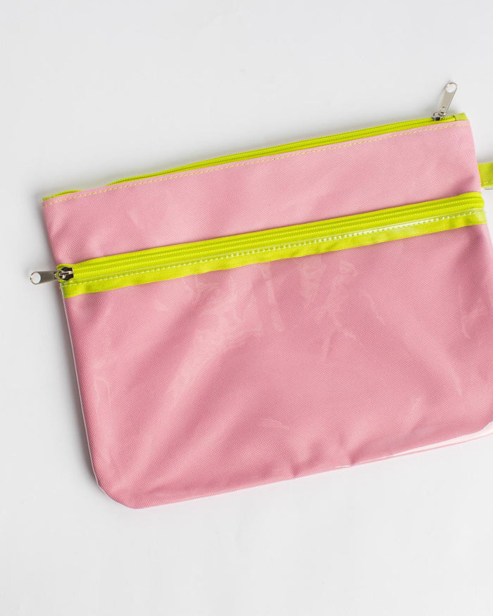 Seahorse Wet/Dry Bag | Pink/Green