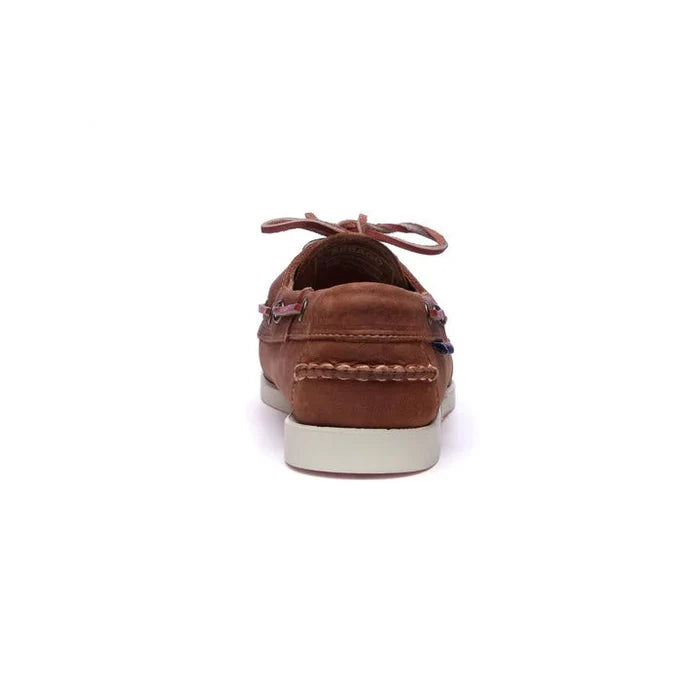 Sebago - Brown Tan Docksides Portland Crazy H Woman - Kalifornia Jean Bar