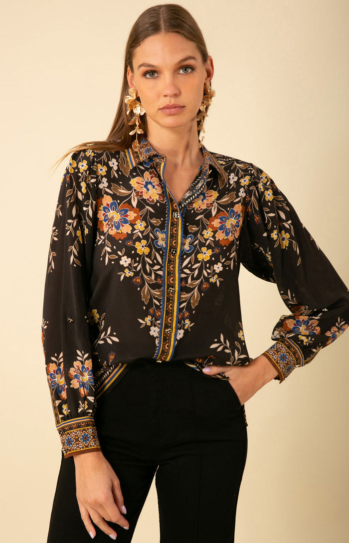 Selah Silk Top, color_black