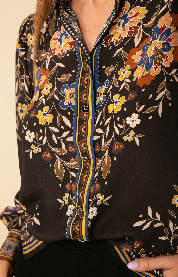 Selah Silk Top, color_black