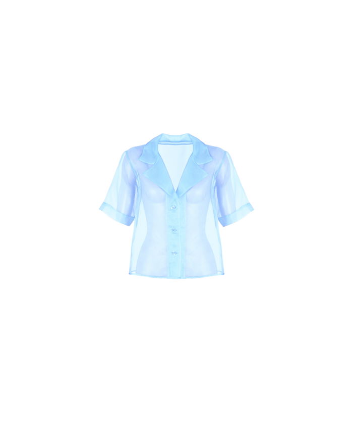 SESAME SILK SHIRT SKY