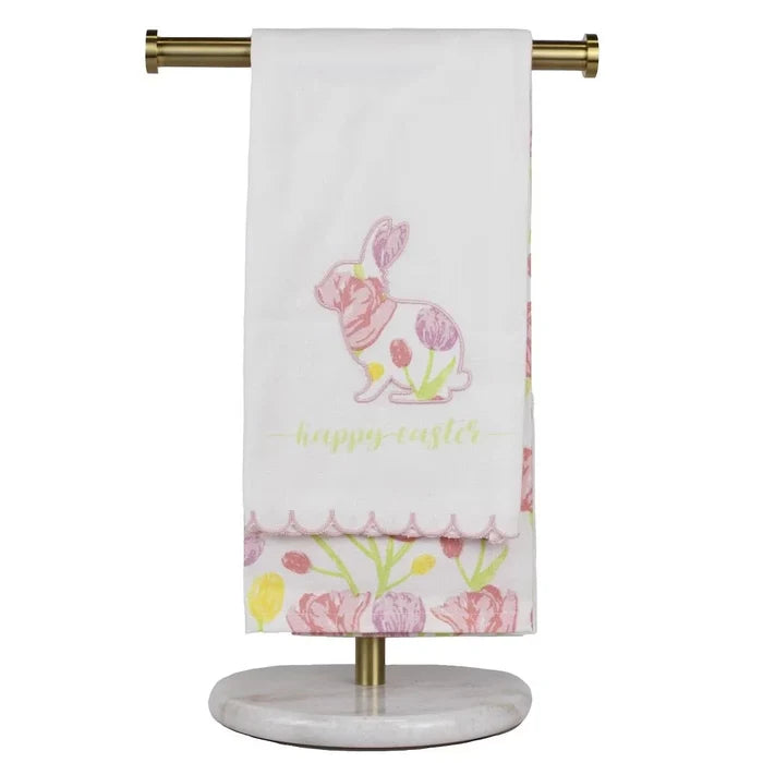 Set of Two Tulip Fields Hand Towels