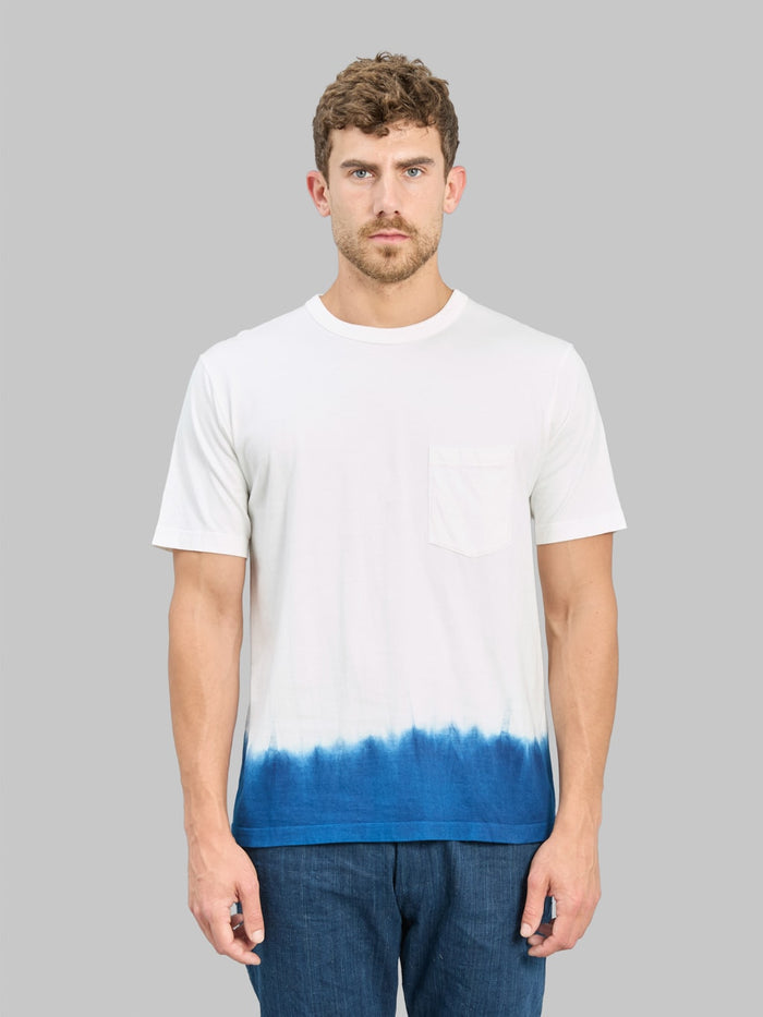 Seuvas Danzome TShirt Natural Indigo front fit