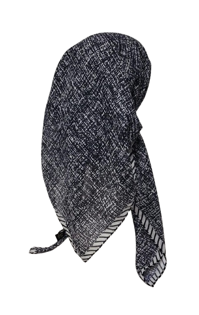 SG Tichel Pixeled Textured Print