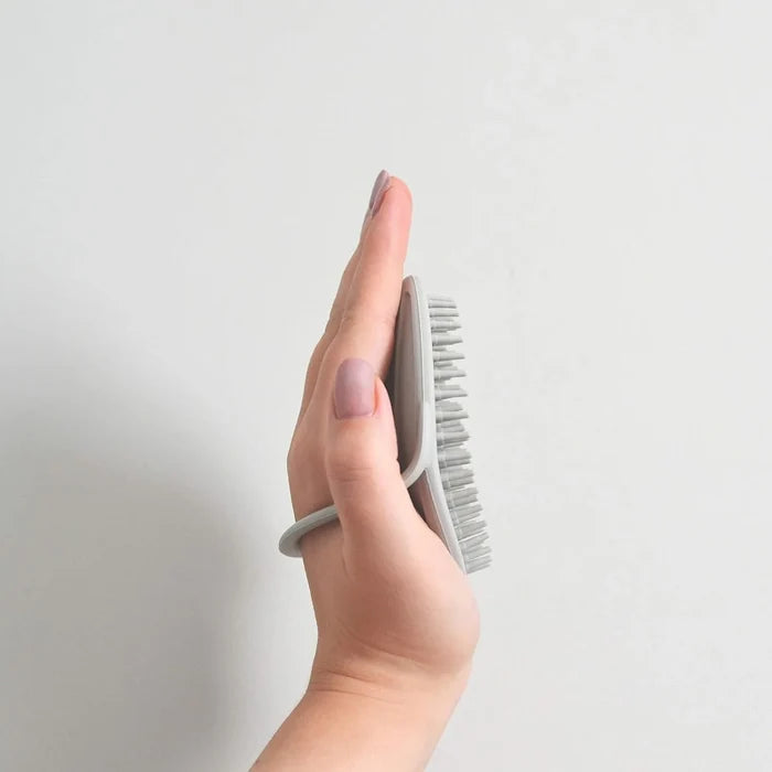 Shnuggle Baby Bath Brush Grey - ebebek - Black Friday