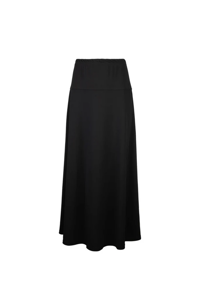 Simondona Flairy Long Skirt W/ Yolk S4433
