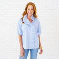 Sissy Stripe Top Blue