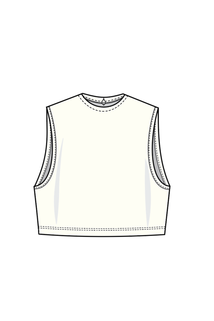 Slimit Adjble crop Slvless SLM2653
