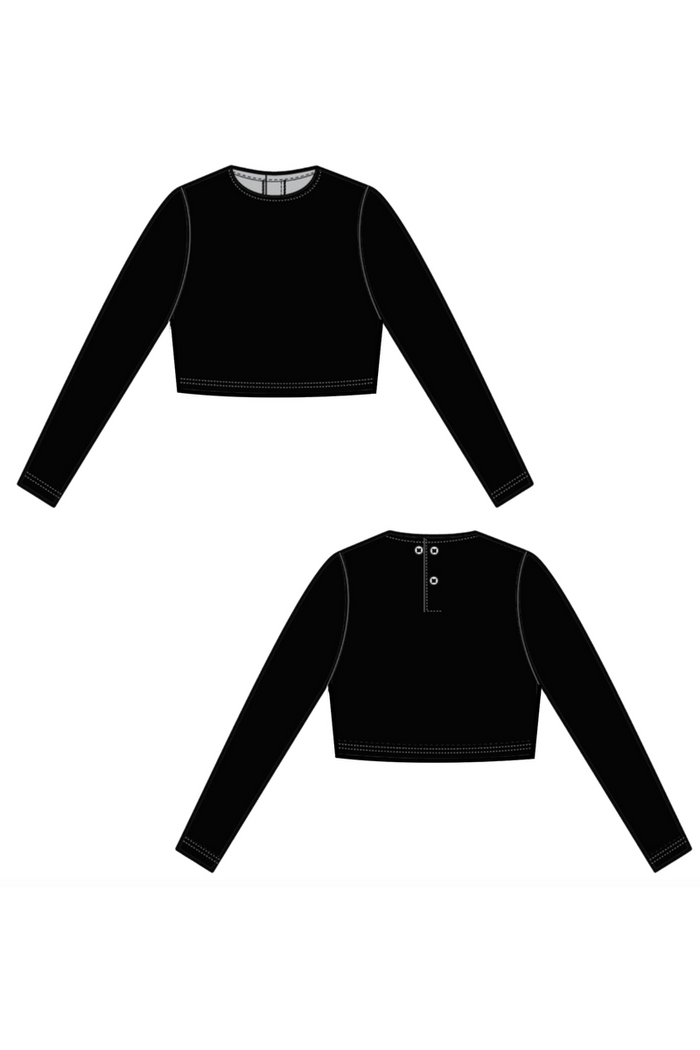 Slimit Long Sleeve Crop Adjble SLM2608