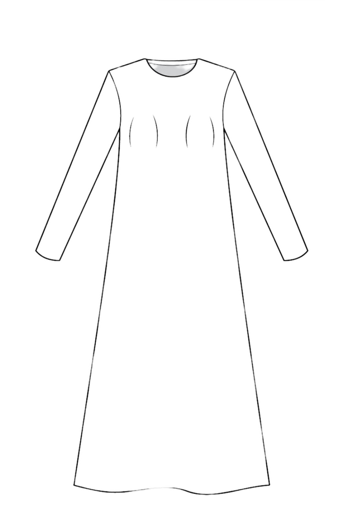 Slimit Smoothing Long Sleeve Shell Slip SLM2591