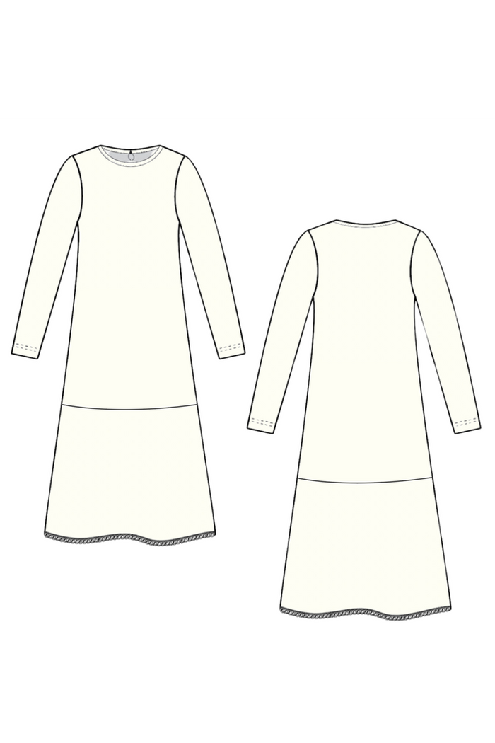 Slimit Ultra Soft Full Sleeve Shell Slip w/ NECKELASTICK SLM2615