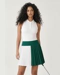 Sola Courtline Two-Tone Pleated Tennis Dress