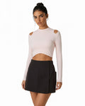Sola Rally Cutout Crop Top