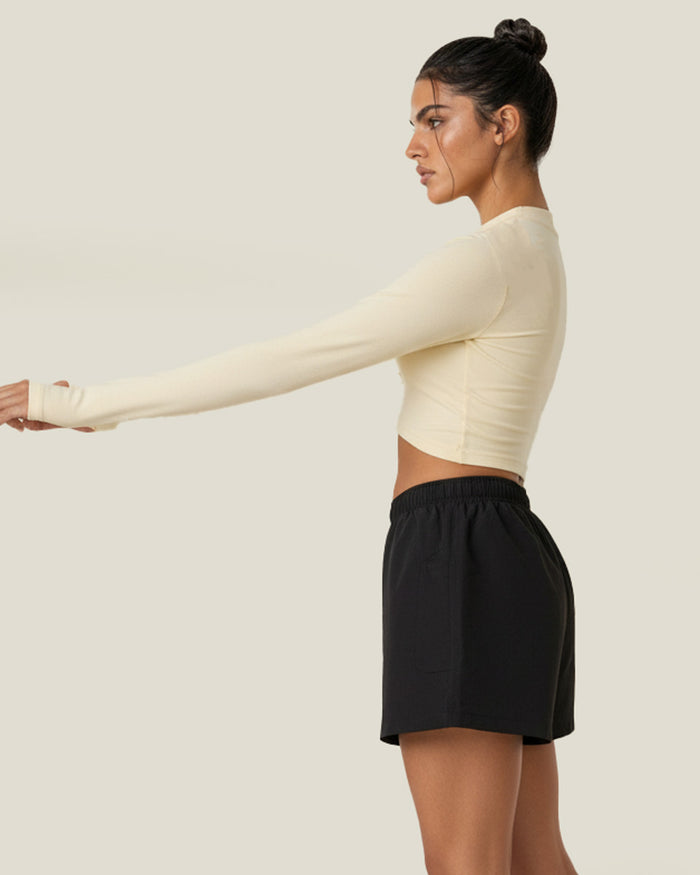 Sola Rally Cutout Crop Top