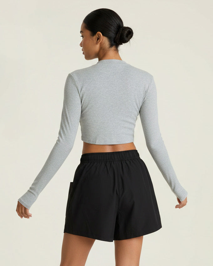 Sola Rally Cutout Crop Top