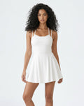 Sola Rally Open-Back Tennis Dress