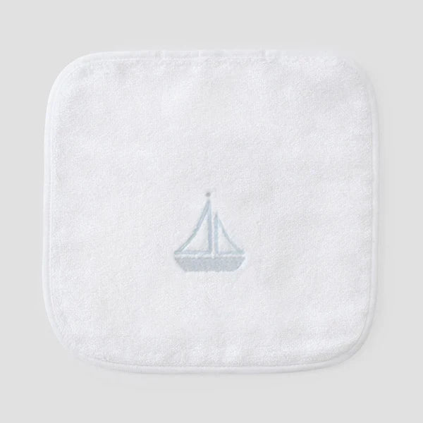 Solid Baby Washcloths | White - Set of 2