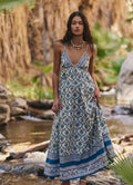 Sorrento Stroll Printed Maxi | Ivory Combo