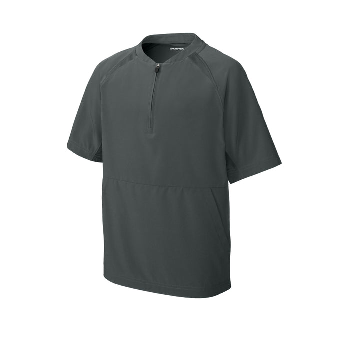 Sport-Tek Youth Repeat 1/2-Zip Short Sleeve Jacket YJST489