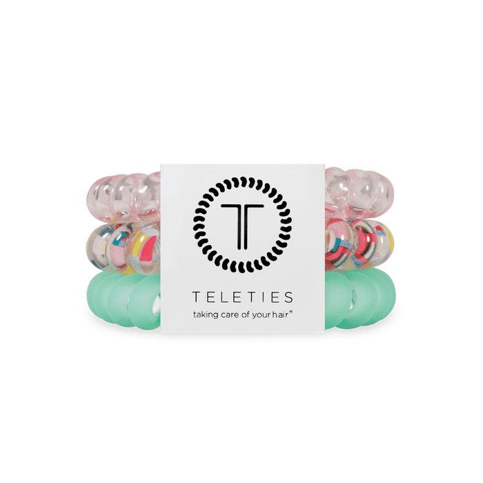 Teleties Spring Splash Large Hair Ties