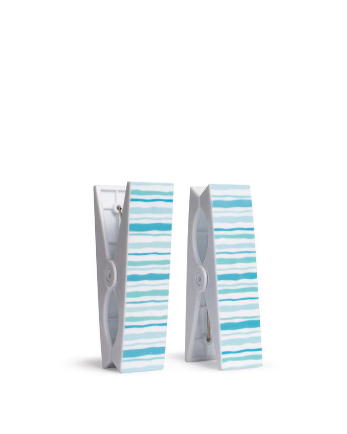 The Royal Standard Spyglass Stripe Beach Towel Clips (Set of 2)