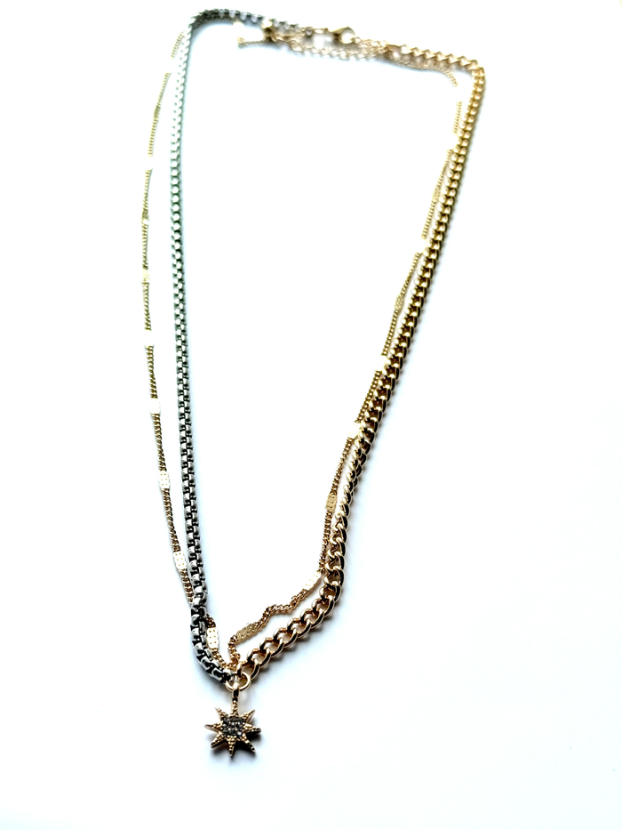 Stacked Up Chain Set - PVD Waterproof