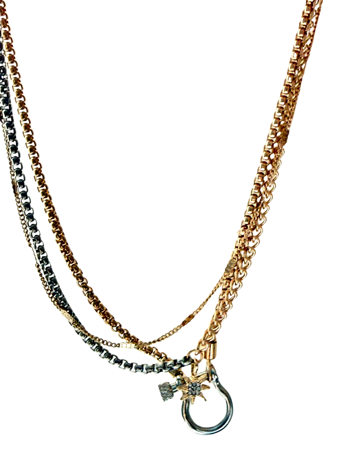Stacked Up Chain Set - PVD Waterproof