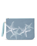 The Royal Standard Starfish Stripe Wet/Dry Bag | Smoke Blue/White