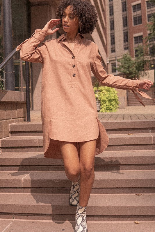 Stay Ready Shirt Dress image 0