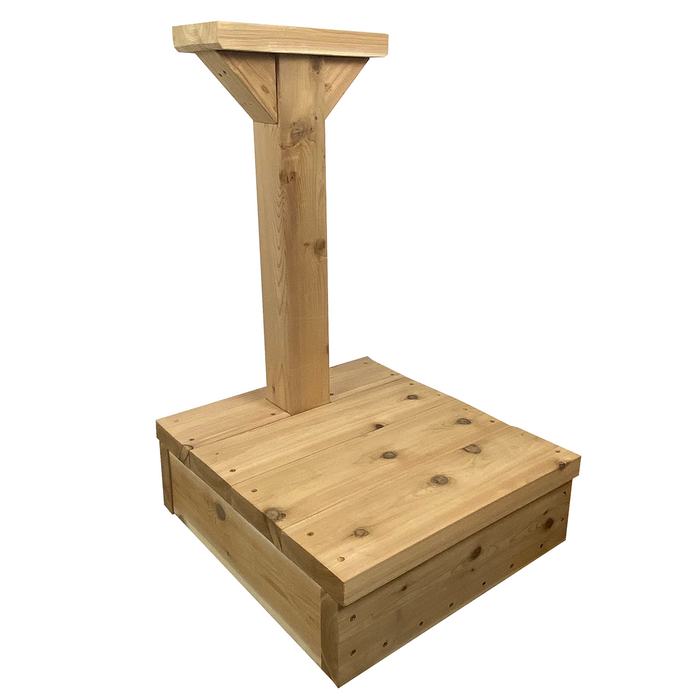 Step Stool Library Post and Topper