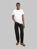 Stevenson Overall Co. Encinitas 150 12oz Solid Black Regular Straight Jeans