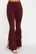Stretchy Fringe Leggings image 0