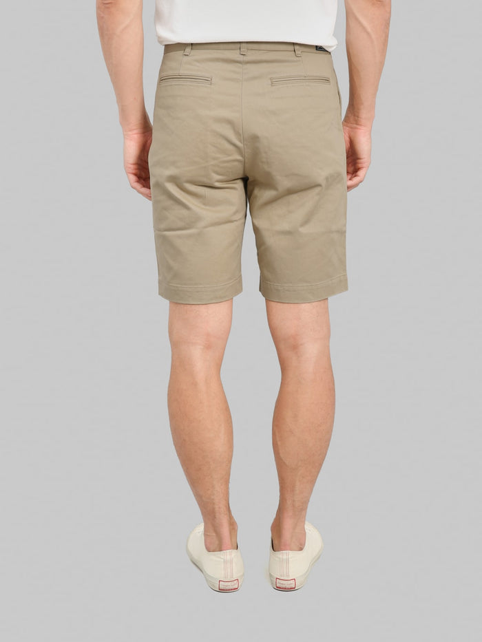 Studio DArtisan 1925 Chino Shorts Beige back fit