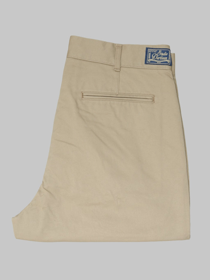 Studio DArtisan 1925 Chino Shorts Beige  made in japan