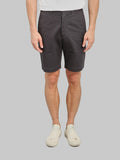 Studio DArtisan 1925 Chino Shorts Carbon Black front fit