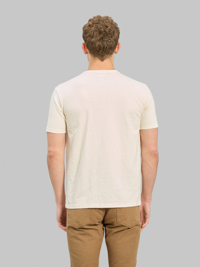 Studio DArtisan 8159 Upcycle TShirt Ecru back look